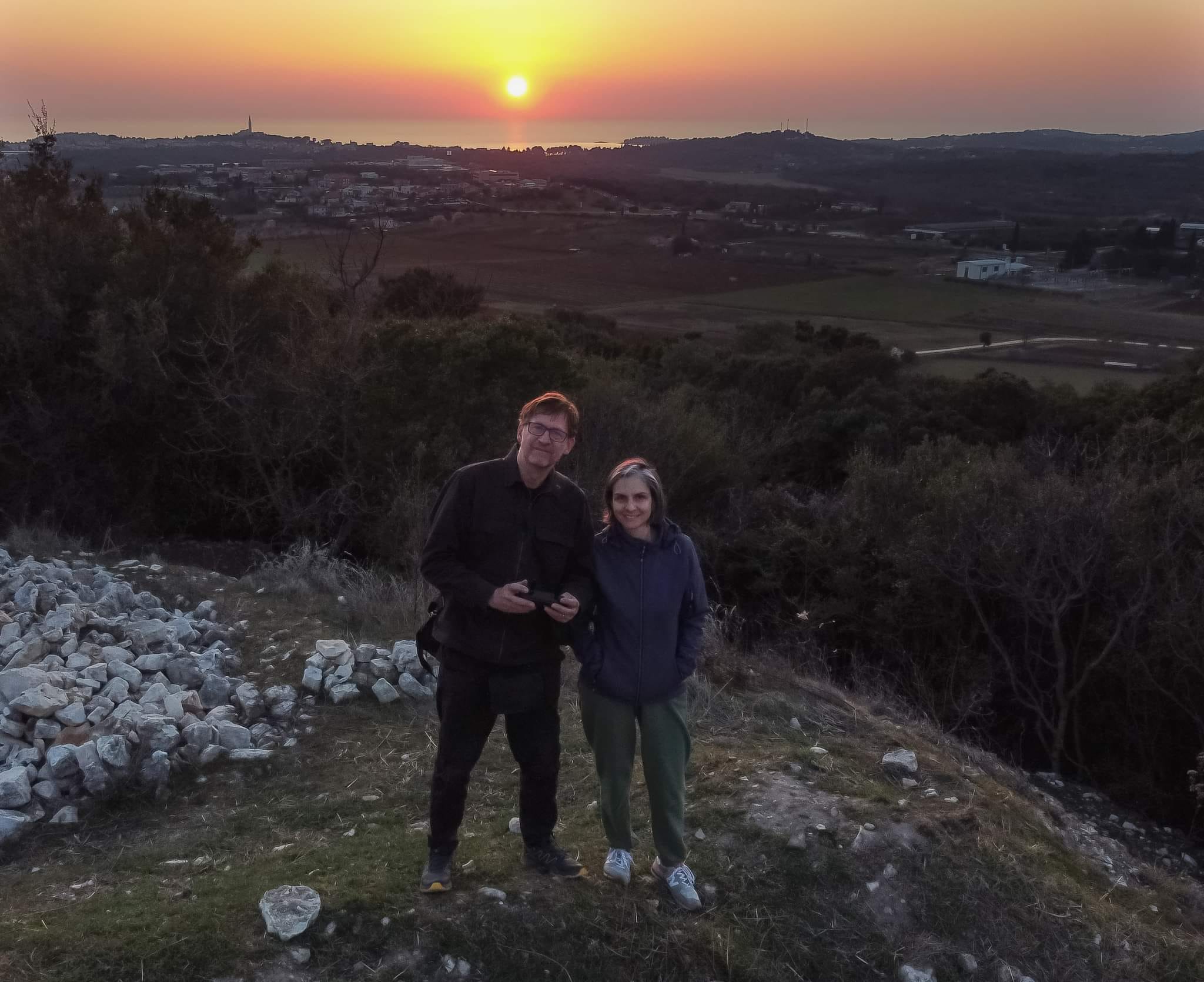 Aerial fotografija para - dron fotografija iz zraka - couple drone photography