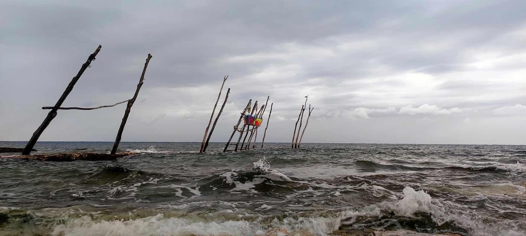Fotografija uzburkanog Jadranskog mora - seascape photography Istra